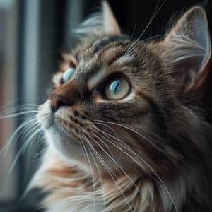 Tranquil Tunes for Cat Stress Relief - Rainy Lullaby