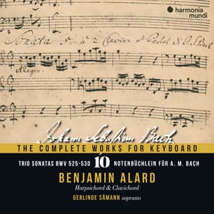 J. S. Bach: The Complete Works for Keyboard, Vol. 10: Trio Sonatas, BWV 525-530 - Notebook for A.M. Bach - Johann Sebastian Bach