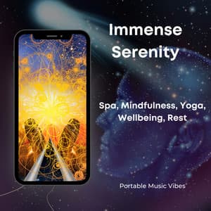 Immense Serenity - Spa, Mindfulness, Yoga, Wellbeing, Rest - Portable Music Vibes