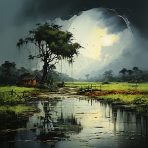 Melodía De Lluvia De La Naturaleza - Audio de elaboración