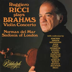 Brahms: Violin Concerto in D Major, Op. 77 - Ruggiero Ricci