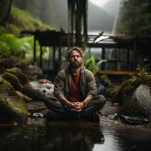Escape De Spa Bajo La Lluvia: Ambiente Relajante De Aguacero - Caminante de la naturaleza