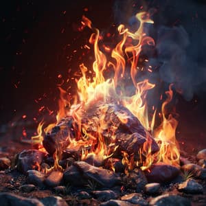 Warm Fire Binaural Beats for Cats - Music For Cats