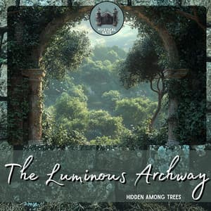 The Luminous Archway Hidden Among Trees - Mystical Gate