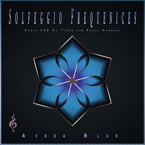 Solfeggio Frequencies: Earth 528 Hz Tones for Peace Harmony - Aveda Blue