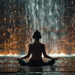 Rain's Meditation Melody: Serene Harmonics - Thunderstorm
