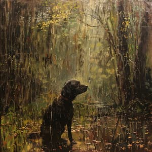 Naturaleza Binaural Para Perros: Sinfonía De Lluvia Y Pájaros - 92 96 Hz - Hora de la Música del Perro