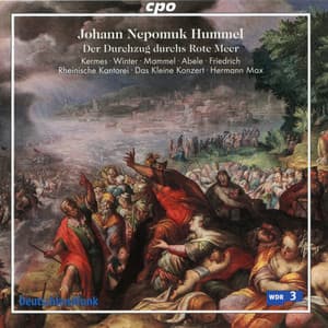 Hummel: Der Durchzug durchs rote Meer, S33 - Johann Nepomuk Hummel