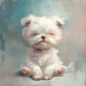 Sueños De Perros Con Música Ambiental: Ondas De Ladrido - RW Cachorro durmiendo