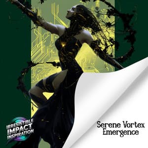 Serene Vortex Emergence - Irresistible Impact Inspiration