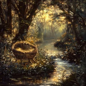 Sonidos Relajantes Del Río Para La Siesta Del Bebé - Conjunto de adoración