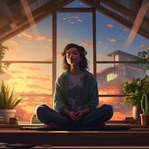 Peaceful Retreat: Lofi Sounds for Meditation - Lofi Minds