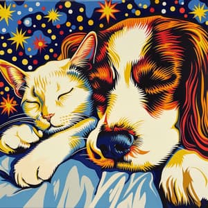 Galaxienmagie: Haustier-Schlummerzeit - Entspannende Musik für Hunde