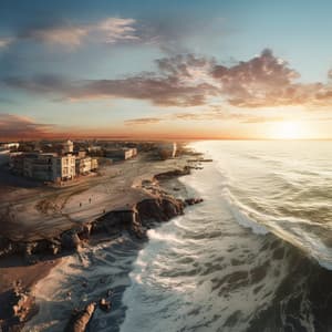 Working by the Ocean: Calming Wave Sounds - Music for Working