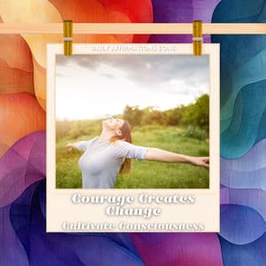 Courage Creates Change, Cultivate Consciousness - Daily Affirmations Zone