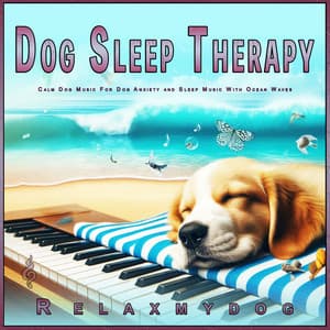 Dog Sleep Therapy: Calm Dog Music For Dog Anxiety and Sleep Music With Ocean Waves - Relaxmydog