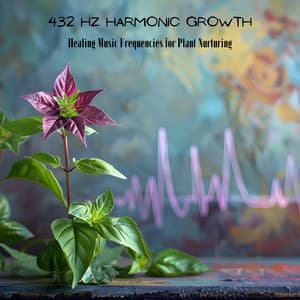 432 Hz Harmonic Growth: Healing Music Frequencies for Plant Nurturing - Music for Plant