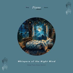 Whispers of the Night Wind - Sleep Piano Music System