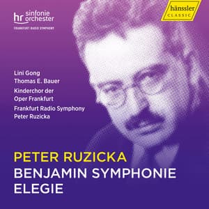 Peter Ruzicka: Benjamin Symphonie & Elegie - Peter Ruzicka