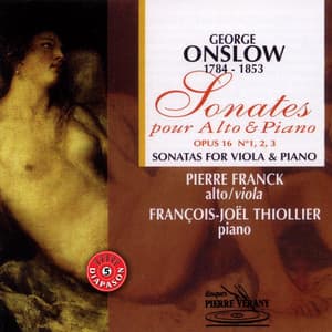 Onslow : Sonates pour alto & piano, Opus 16 - George Onslow
