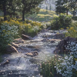 River Relaxation: Calming Soundscape - Asmr