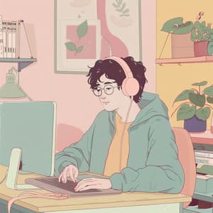 Serenidad Productiva: Sonidos Relajantes Para Un Enfoque Óptimo - Conjunto de música de concentración