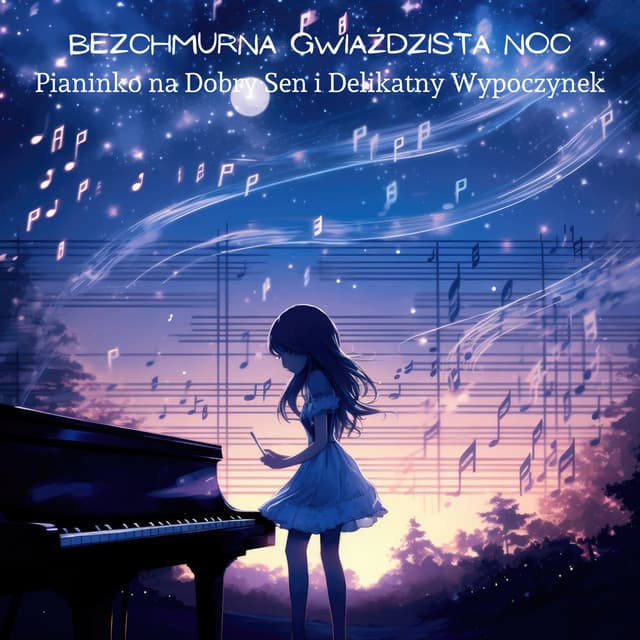 Bezchmurna Gwiaździsta Noc: Pianinko na Dobry Sen i Delikatny Wypoczynek - Głębokie Sny