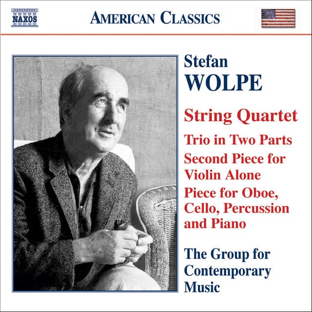 Wolpe: String Quartet / Second Piece for Violin Alone / Trio in 2 Parts / Oboe Quartet - Stefan Wolpe