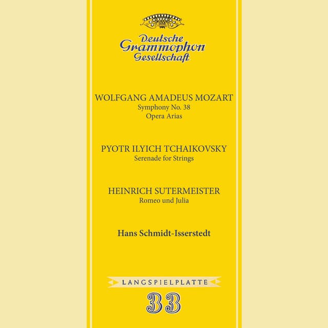 Mozart: Symphony No. 38 'Prague'; Tchaikovsky: Serenade for String Orchestra; Stutermeister: Romeo und Julia - NDR Elbphilharmonie Orchester