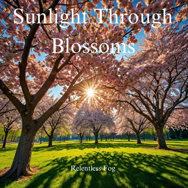 Sunlight Through Blossoms - Relentless Fog