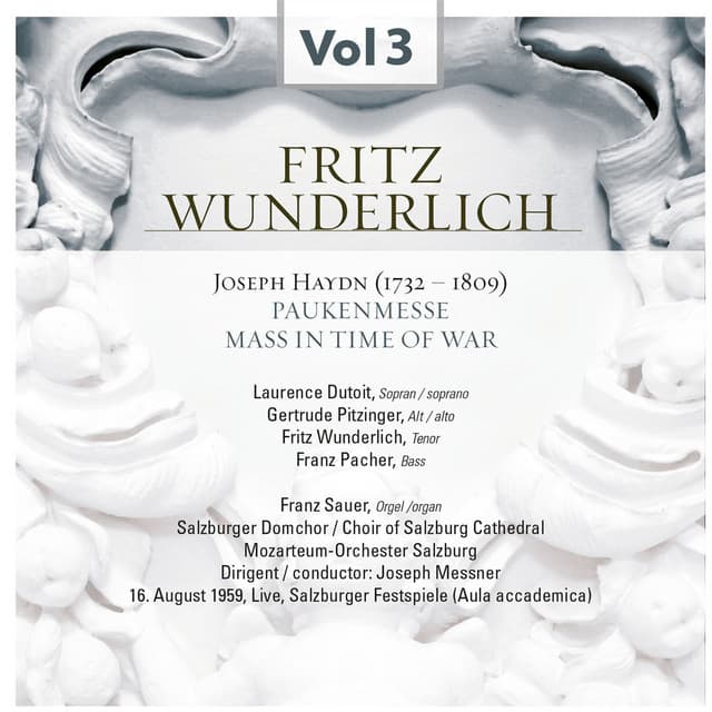 Fritz Wunderlich, Vol. 3 - Joseph Haydn