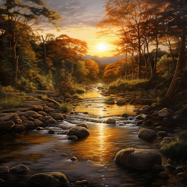 Soñando Junto Al Arroyo: Coro Nocturno Tranquilo Con Melodías - Sonidos de la naturaleza báltica