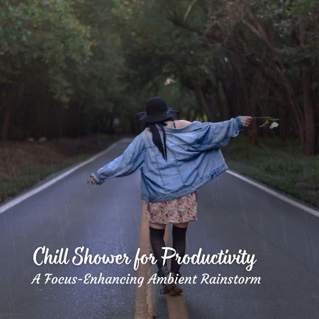 Chill Shower for Productivity: A Focus-Enhancing Ambient Rainstorm - Ultimate Rain Symphony