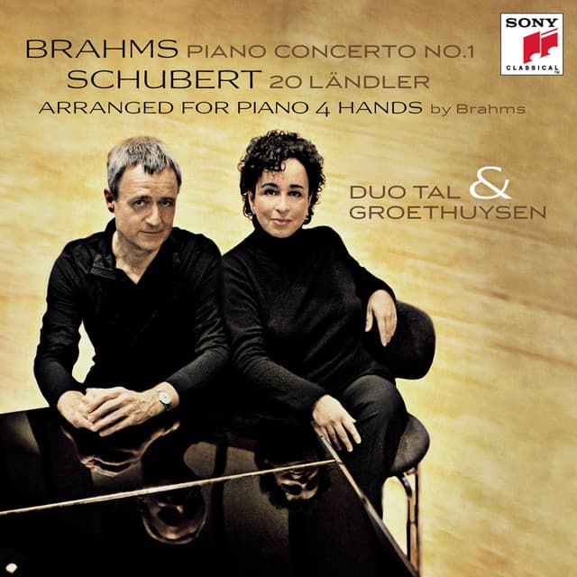 Brahms Klavierkonzert Nr.1, Schubert 20 Ländler - Johannes Brahms
