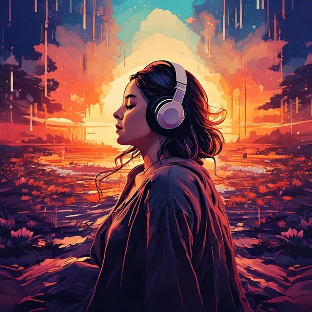 Lofi Music Bliss: Peaceful Sound Rhythms - Binaural Recorders