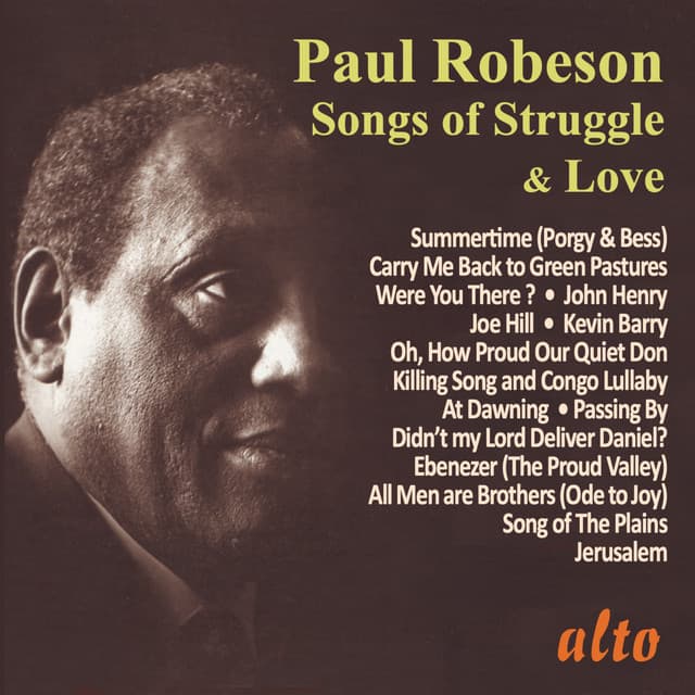 Paul Robeson: Songs of Struggle and Love - Paul Robeson