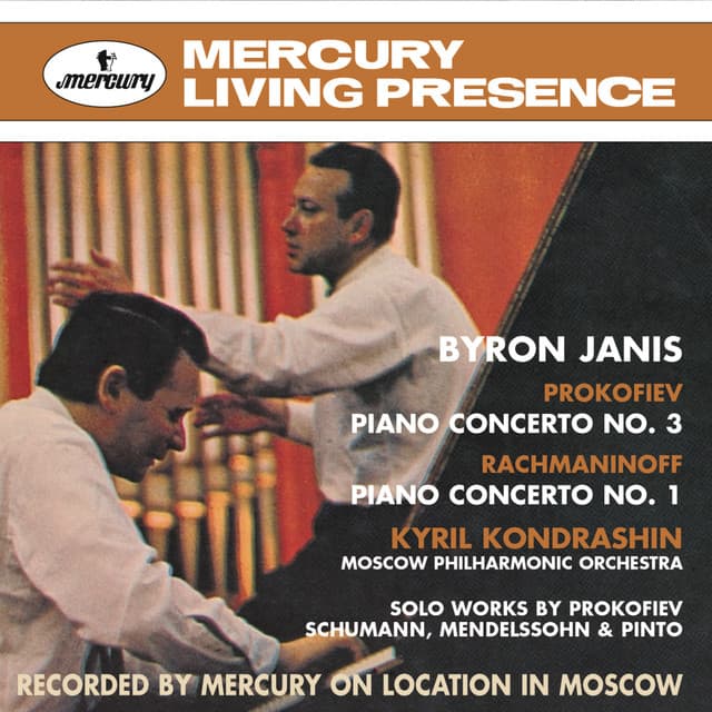 Prokofiev: Piano Concerto No.3 / Rachmaninov: Piano Concerto No.1 - Byron Janis