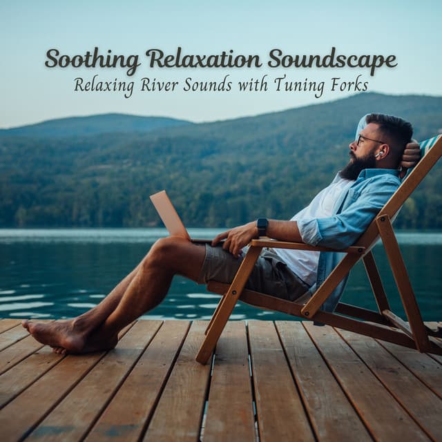 Soothing Relaxation Soundscape: Relaxing River Sounds with Tuning Forks - Aquagirl
