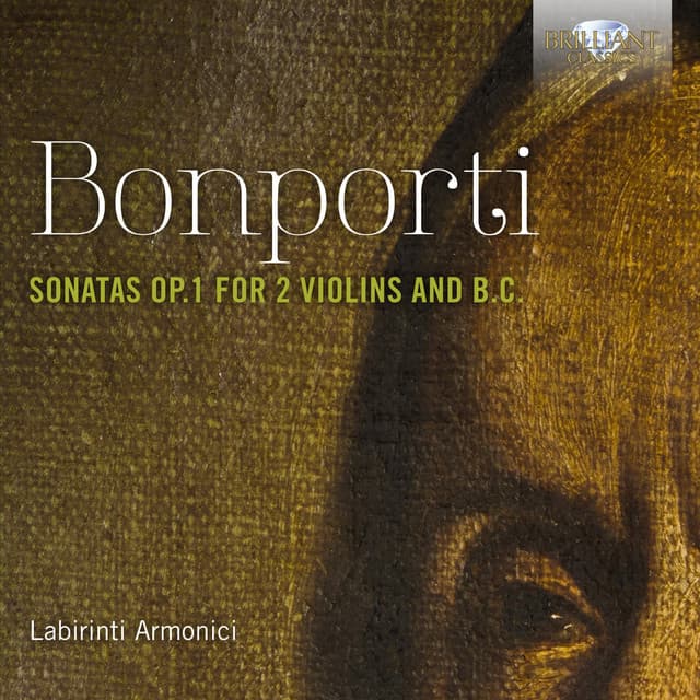 Bonporti: Sonatas, Op. 1 for 2 Violins and B.C. - Francesco Antonio Bonporti
