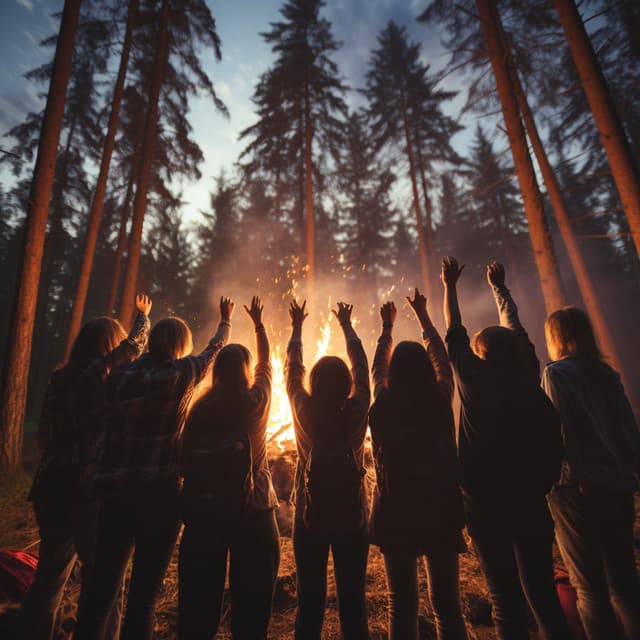 Llamas Eternas: Ambiente De Fuego Calmante Para La Relajación - Recarga de la Tarde
