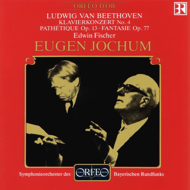 Beethoven: Piano Concerto No. 4, Piano Sonata No. 8 & Fantasia for Piano in G Minor - Ludwig van Beethoven