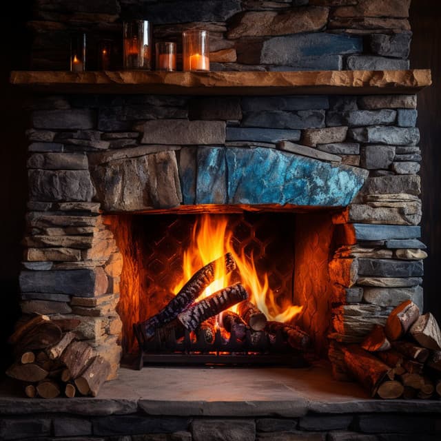 Harmonious Hearth: Piano by the Fire - Gutter Keys