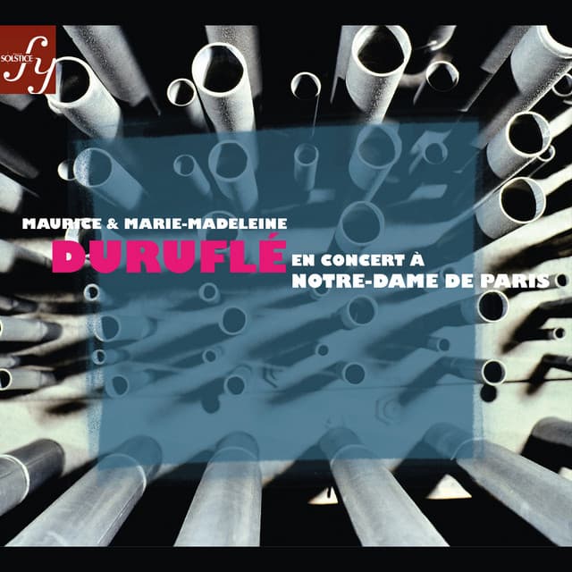 Maurice and Marie-Madeleine Duruflé in concert at Notre-Dame in Paris - Maurice Duruflé