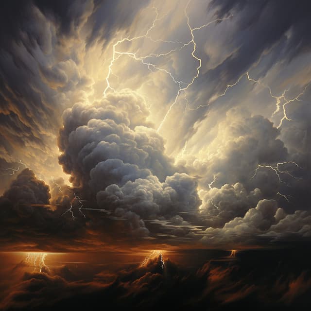 Ritmos Relajantes De Truenos: Armonía Musical - Súper Naturales