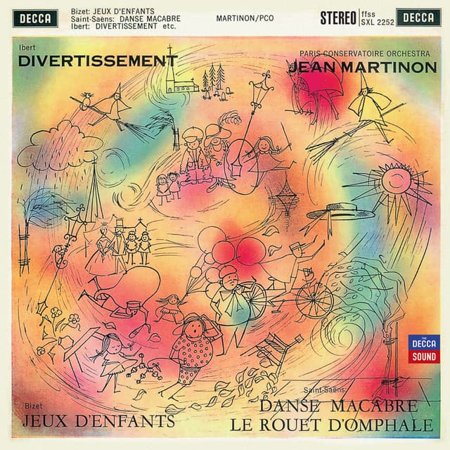 Ibert: Divertissement / Bizet: Jeux D'Enfants - Orchestre De La Société Des Concerts Du Conservatoire