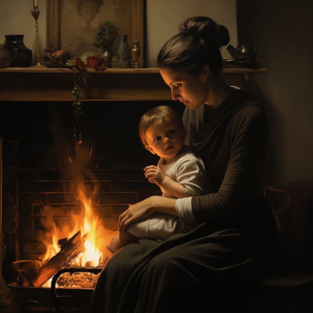 Calma De Bebé Con Fuego: Melodías Suaves De Llamas - Nanas para Bebes