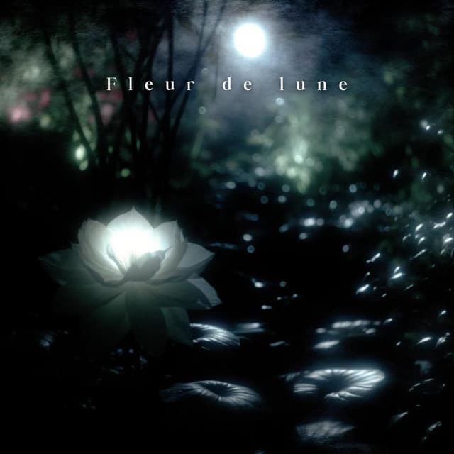 Fleur de lune: Murmures éthérés dans le jardin des rêves - Oasis de Sommeil