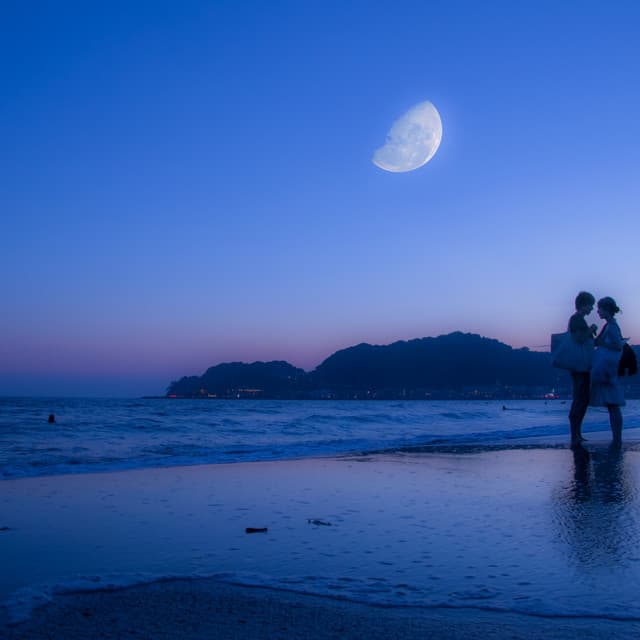 10 PM Wellness: Meditative Moonlight - Ocean Sounds