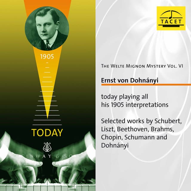 The Welte Mignon Mystery, Vol. 6: Ernst von Dohnányi - Ernst von Dohnányi