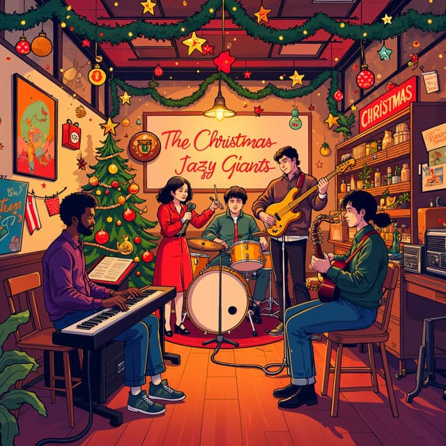 Jingle Bells and Velvet Saxophone - The Christmas Jazz Giants